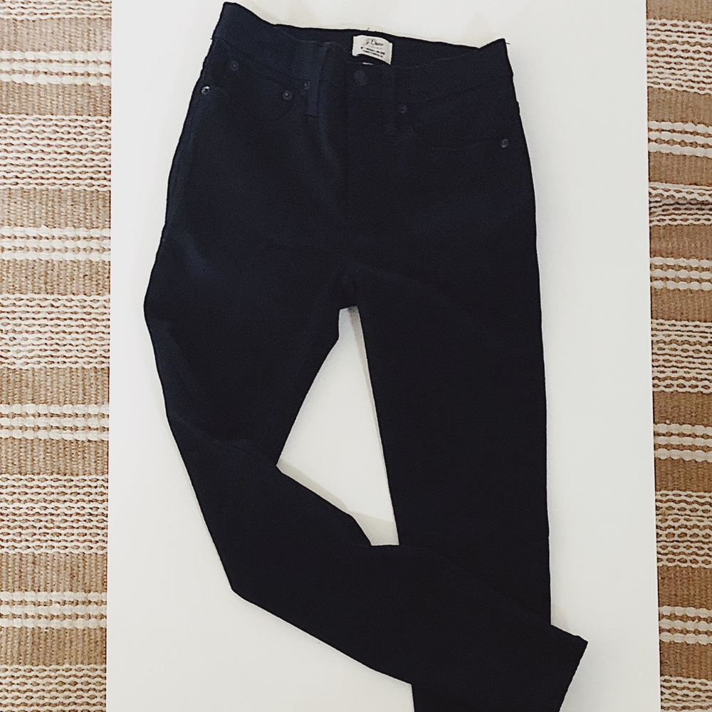 J. Crew 9” High Rise Toothpick Jean Size 26